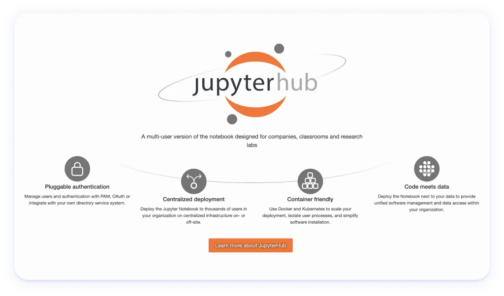 Empowering interactive data science and scientific computing for everyone. screenshot