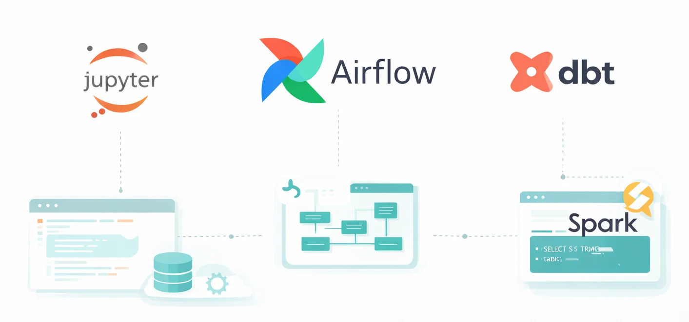 Experiment with Real Tools illustration